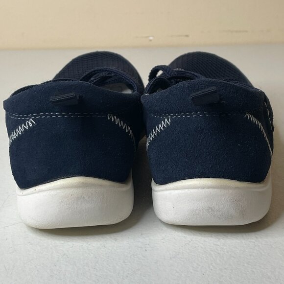 Spring Step Women’s Marilena Slip-on Shoes Navy Mesh Suede Size 39 US 8.5 - Picture 9 of 16